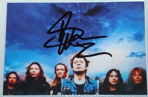 Autograph bruce dickinson foto - autograph,
