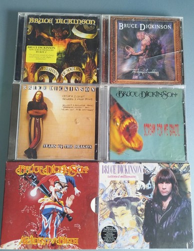 Lotto bruce dickinson cd - 6,