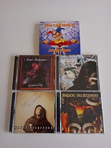 Lotto 5cd bruce - 5cd, dickinson