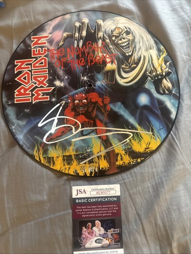 Bruce dickinson autografo - bruce,