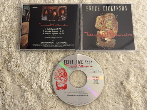Bruce dickinson tattooed - dickinson,