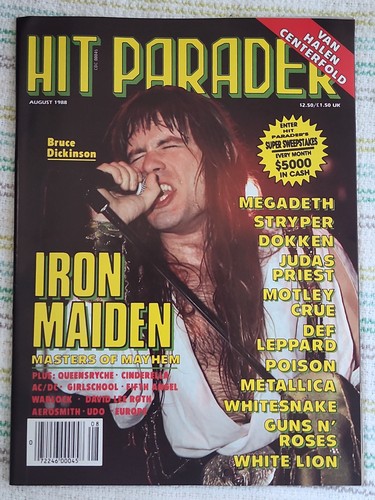 Rivista hit parader - parader, iron