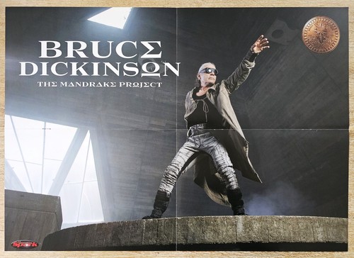 Bruce dickinson poster - poster, 2024