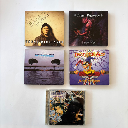 Bruce dickinson solo - dickinson, lot