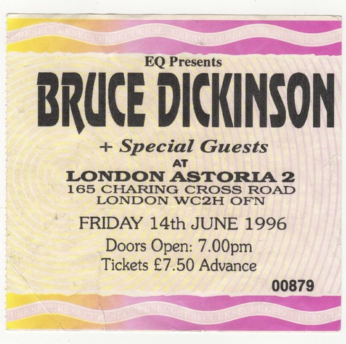 Biglietto concerto bruce - biglietto,