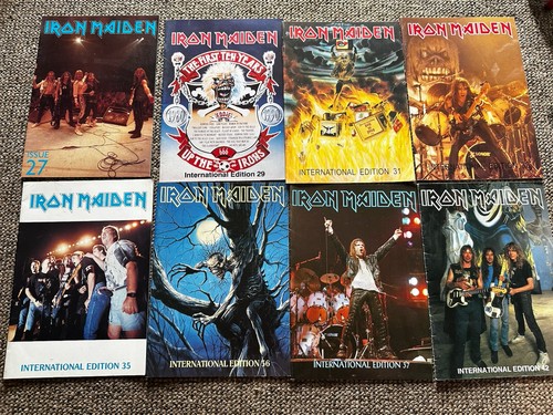 Iron maiden magazines - iron,