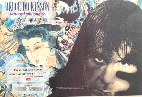 Iron maiden bruce - iron, dickinson